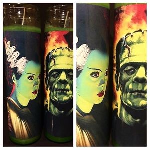 Handmade Halloween candles